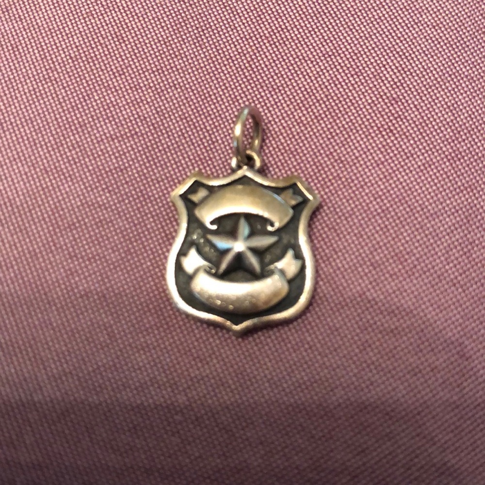 James Avery Badge charm